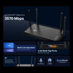 TP-Link Archer BE230 V1 Wireless Router - High-Speed Connectivity & Ultimate Performance for Your Home!